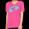 Missy's Relaxed Jersey Short-Sleeve V-Neck T-Shirt Thumbnail