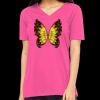 Missy's Relaxed Jersey Short-Sleeve V-Neck T-Shirt Thumbnail