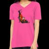 Missy's Relaxed Jersey Short-Sleeve V-Neck T-Shirt Thumbnail