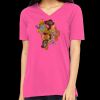 Missy's Relaxed Jersey Short-Sleeve V-Neck T-Shirt Thumbnail