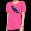 Missy's Relaxed Jersey Short-Sleeve V-Neck T-Shirt Thumbnail