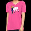Missy's Relaxed Jersey Short-Sleeve V-Neck T-Shirt Thumbnail