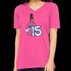 Missy's Relaxed Jersey Short-Sleeve V-Neck T-Shirt Thumbnail