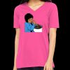 Missy's Relaxed Jersey Short-Sleeve V-Neck T-Shirt Thumbnail