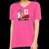 Missy's Relaxed Jersey Short-Sleeve V-Neck T-Shirt Thumbnail