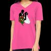 Missy's Relaxed Jersey Short-Sleeve V-Neck T-Shirt Thumbnail