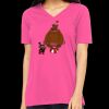 Missy's Relaxed Jersey Short-Sleeve V-Neck T-Shirt Thumbnail