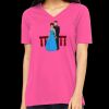 Missy's Relaxed Jersey Short-Sleeve V-Neck T-Shirt Thumbnail