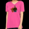 Missy's Relaxed Jersey Short-Sleeve V-Neck T-Shirt Thumbnail