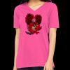 Missy's Relaxed Jersey Short-Sleeve V-Neck T-Shirt Thumbnail