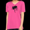 Missy's Relaxed Jersey Short-Sleeve V-Neck T-Shirt Thumbnail