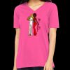 Missy's Relaxed Jersey Short-Sleeve V-Neck T-Shirt Thumbnail