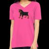 Missy's Relaxed Jersey Short-Sleeve V-Neck T-Shirt Thumbnail