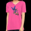 Missy's Relaxed Jersey Short-Sleeve V-Neck T-Shirt Thumbnail