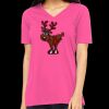Missy's Relaxed Jersey Short-Sleeve V-Neck T-Shirt Thumbnail