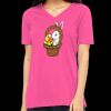 Missy's Relaxed Jersey Short-Sleeve V-Neck T-Shirt Thumbnail