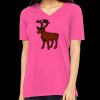 Missy's Relaxed Jersey Short-Sleeve V-Neck T-Shirt Thumbnail