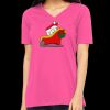 Missy's Relaxed Jersey Short-Sleeve V-Neck T-Shirt Thumbnail