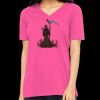 Missy's Relaxed Jersey Short-Sleeve V-Neck T-Shirt Thumbnail