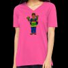 Missy's Relaxed Jersey Short-Sleeve V-Neck T-Shirt Thumbnail