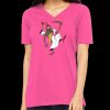 Missy's Relaxed Jersey Short-Sleeve V-Neck T-Shirt Thumbnail