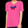 Missy's Relaxed Jersey Short-Sleeve V-Neck T-Shirt Thumbnail