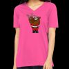 Missy's Relaxed Jersey Short-Sleeve V-Neck T-Shirt Thumbnail
