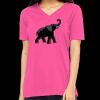 Missy's Relaxed Jersey Short-Sleeve V-Neck T-Shirt Thumbnail