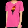 Missy's Relaxed Jersey Short-Sleeve V-Neck T-Shirt Thumbnail