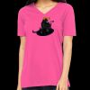 Missy's Relaxed Jersey Short-Sleeve V-Neck T-Shirt Thumbnail