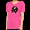 Missy's Relaxed Jersey Short-Sleeve V-Neck T-Shirt Thumbnail
