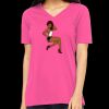Missy's Relaxed Jersey Short-Sleeve V-Neck T-Shirt Thumbnail