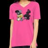 Missy's Relaxed Jersey Short-Sleeve V-Neck T-Shirt Thumbnail