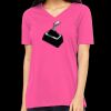Missy's Relaxed Jersey Short-Sleeve V-Neck T-Shirt Thumbnail