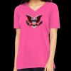 Missy's Relaxed Jersey Short-Sleeve V-Neck T-Shirt Thumbnail