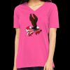 Missy's Relaxed Jersey Short-Sleeve V-Neck T-Shirt Thumbnail