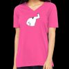 Missy's Relaxed Jersey Short-Sleeve V-Neck T-Shirt Thumbnail