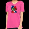 Missy's Relaxed Jersey Short-Sleeve V-Neck T-Shirt Thumbnail