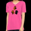 Missy's Relaxed Jersey Short-Sleeve V-Neck T-Shirt Thumbnail