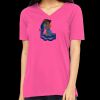 Missy's Relaxed Jersey Short-Sleeve V-Neck T-Shirt Thumbnail