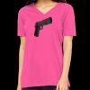 Missy's Relaxed Jersey Short-Sleeve V-Neck T-Shirt Thumbnail
