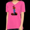 Missy's Relaxed Jersey Short-Sleeve V-Neck T-Shirt Thumbnail