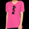 Missy's Relaxed Jersey Short-Sleeve V-Neck T-Shirt Thumbnail