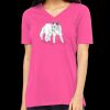 Missy's Relaxed Jersey Short-Sleeve V-Neck T-Shirt Thumbnail