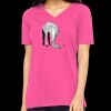 Missy's Relaxed Jersey Short-Sleeve V-Neck T-Shirt Thumbnail