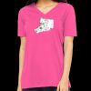 Missy's Relaxed Jersey Short-Sleeve V-Neck T-Shirt Thumbnail