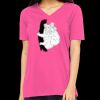 Missy's Relaxed Jersey Short-Sleeve V-Neck T-Shirt Thumbnail
