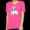 Missy's Relaxed Jersey Short-Sleeve V-Neck T-Shirt Thumbnail