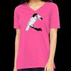 Missy's Relaxed Jersey Short-Sleeve V-Neck T-Shirt Thumbnail