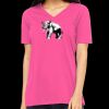 Missy's Relaxed Jersey Short-Sleeve V-Neck T-Shirt Thumbnail